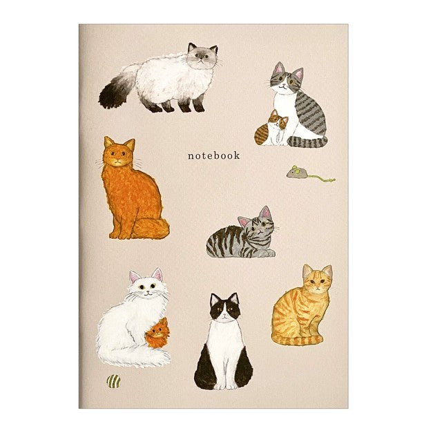 Cat Lover Japanese Notebook - 64 Pages