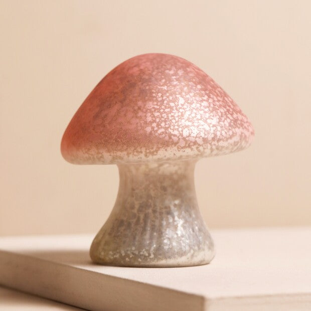 Small Pink Mushroom Lamp