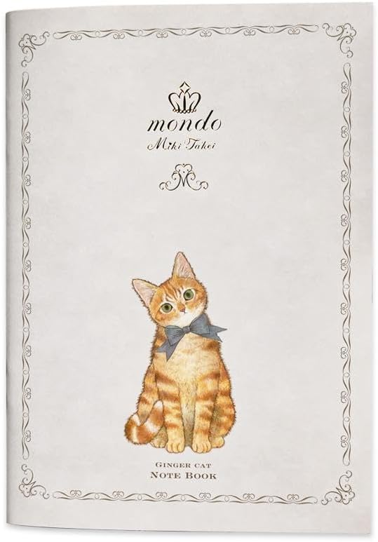 Ginger Cat and Munchkin Cat Notebooks by Mondo Clothes-pin Miki Takei A5 Notebook