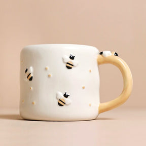 Bee Happy Mug by Lisa Angel