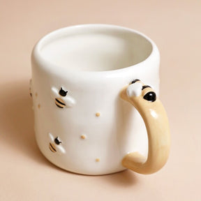 Bee Happy Mug by Lisa Angel