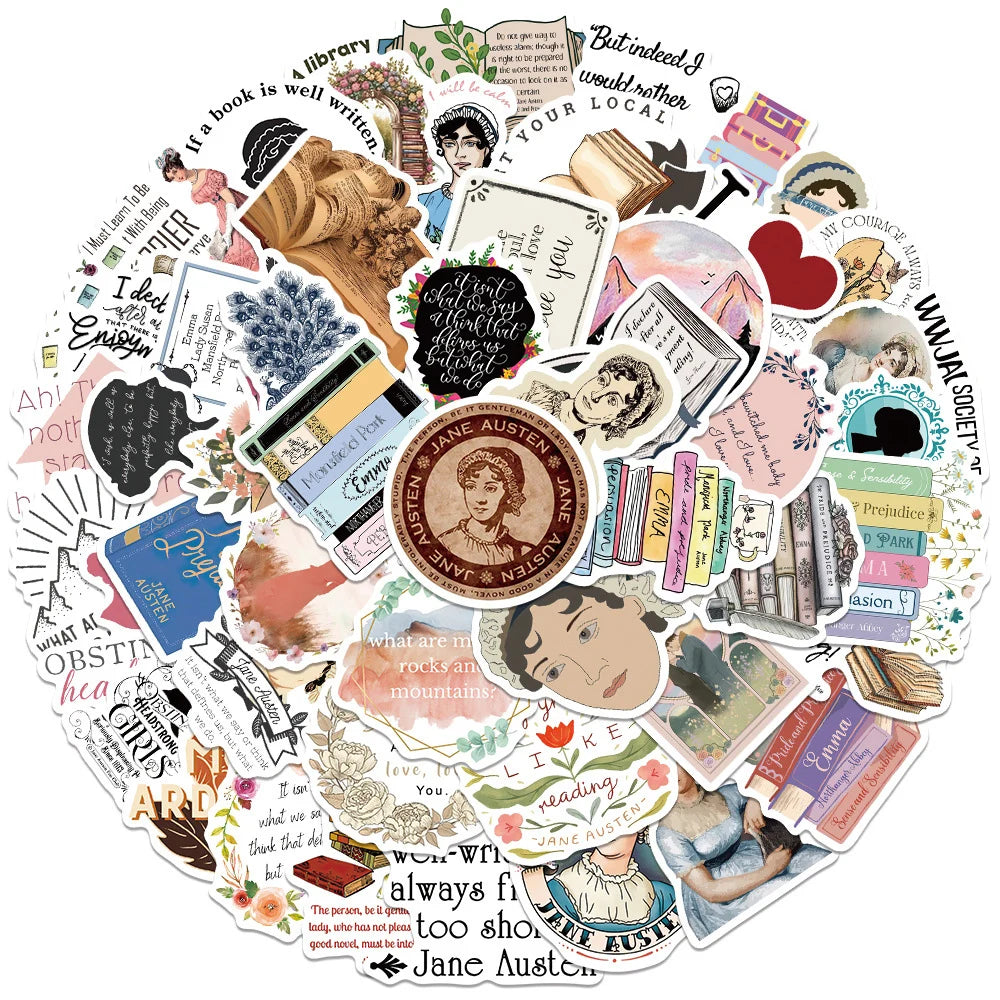 Jane Austen Stickers