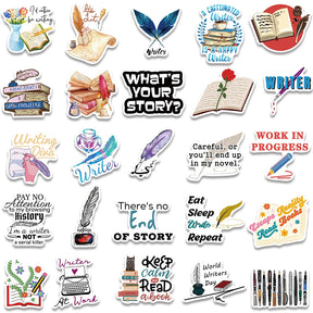 Bookish Stickers for Writers