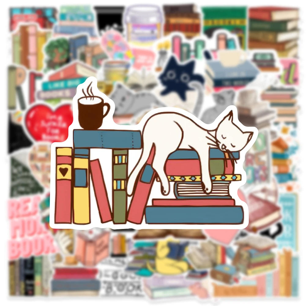 Cute Book Stickers