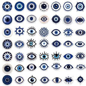 Mystical Turkish Evil Eye Protection Sticker Pack
