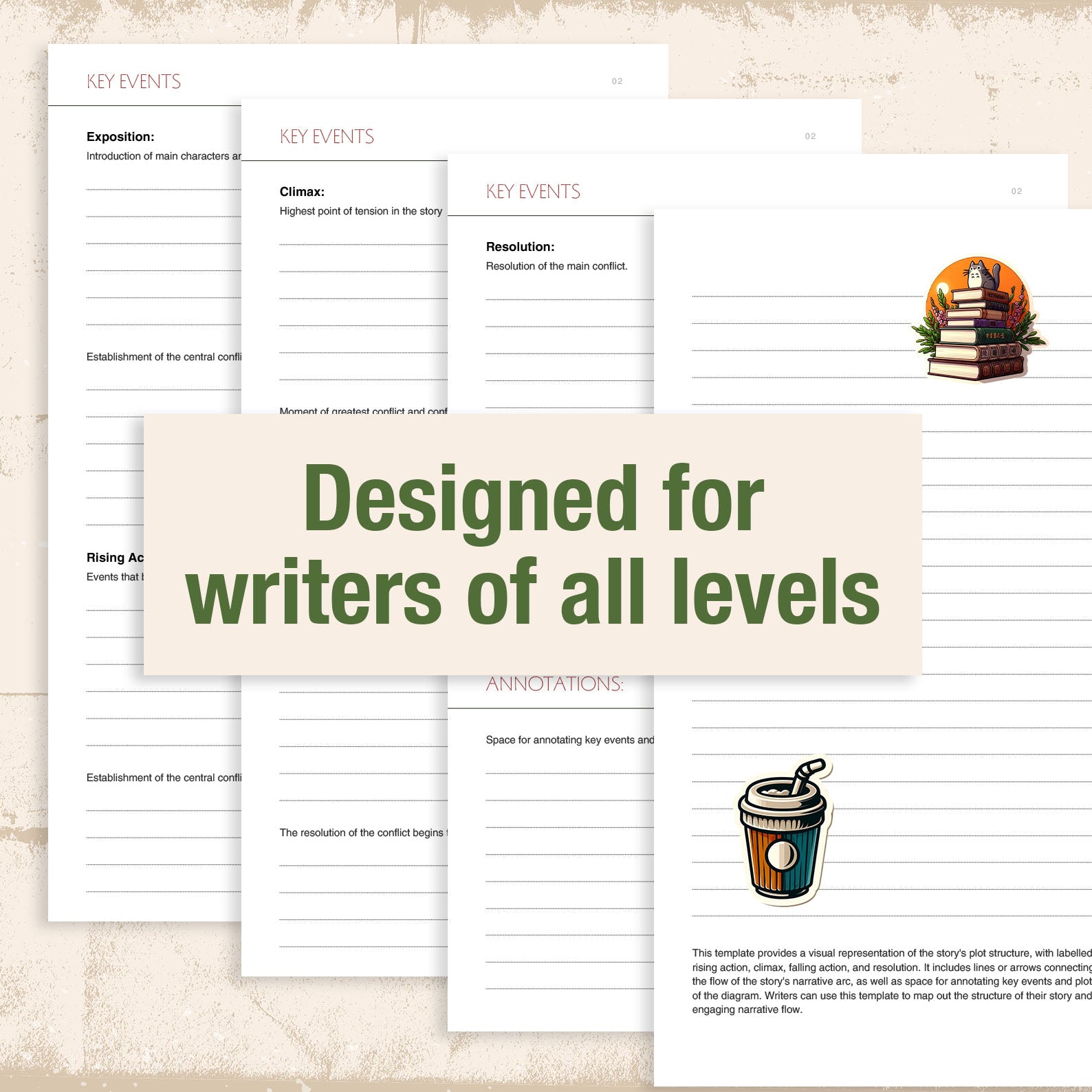 Write Your Novel  Worksheets for Aspiring Authors